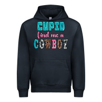 Navy cupid find me a cowboy Urban Hoodie - AdoDesignShop