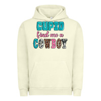 Pigment Pistachio cupid find me a cowboy Urban Hoodie - AdoDesignShop