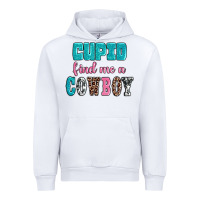 White cupid find me a cowboy Urban Hoodie - AdoDesignShop