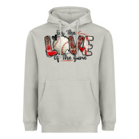 Moon Dust for the love of the game baseball Heavyweight Hoodie - Zillion Design Studio