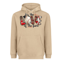 Mushroom for the love of the game baseball Heavyweight Hoodie - Zillion Design Studio
