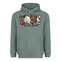 Sage for the love of the game baseball Heavyweight Hoodie - Zillion Design Studio