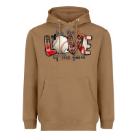 Toasted Coconut for the love of the game baseball Heavyweight Hoodie - Zillion Design Studio