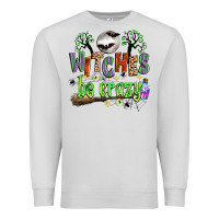 Dove Grey witches be crazy Premium Sweatshirt - Zillion Design Studio