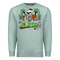Seafoam witches be crazy Premium Sweatshirt - Zillion Design Studio