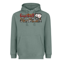 Sage baseball grandma with leopard Heavyweight Hoodie - texasbilliewilder