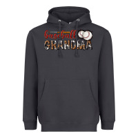 Smoke baseball grandma with leopard Heavyweight Hoodie - texasbilliewilder