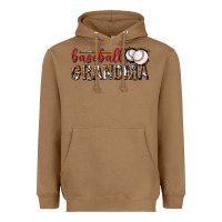 Toasted Coconut baseball grandma with leopard Heavyweight Hoodie - texasbilliewilder