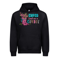 Black velantines day cupid find me a cowboy Urban Hoodie - AdoDesignShop