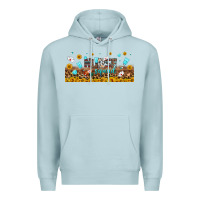 Blue Mist nurse squad libbey glass Premium Hoodie - BundleAndBundleShop