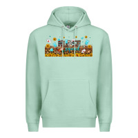 Seafoam nurse squad libbey glass Premium Hoodie - BundleAndBundleShop