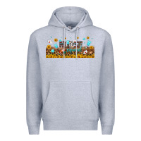 Heather Grey nurse squad libbey glass Premium Hoodie - BundleAndBundleShop