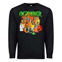 Black october 31 Premium Sweatshirt - Zillion Design Studio