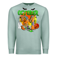 Seafoam october 31 Premium Sweatshirt - Zillion Design Studio
