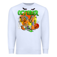 White october 31 Premium Sweatshirt - Zillion Design Studio