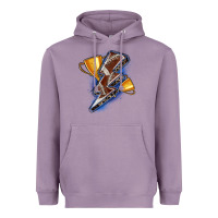 Football Lightning Bolt Heavyweight Hoodie | Teevron
