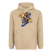 Mushroom football lightning bolt Heavyweight Hoodie - Zillion Design Studio