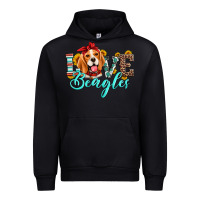 Black love beagles Urban Hoodie - Artiststas