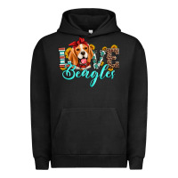 Pigment Black love beagles Urban Hoodie - Artiststas