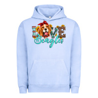 Pigment Grape Ice love beagles Urban Hoodie - Artiststas