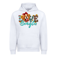 White love beagles Urban Hoodie - Artiststas