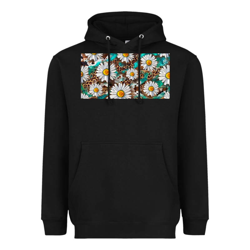 Leopard Daisy Heavyweight Hoodie by RanaPortraitStore | Teevron
