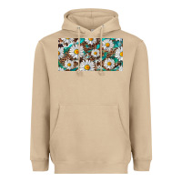 Mushroom leopard daisy Heavyweight Hoodie - RanaPortraitStore