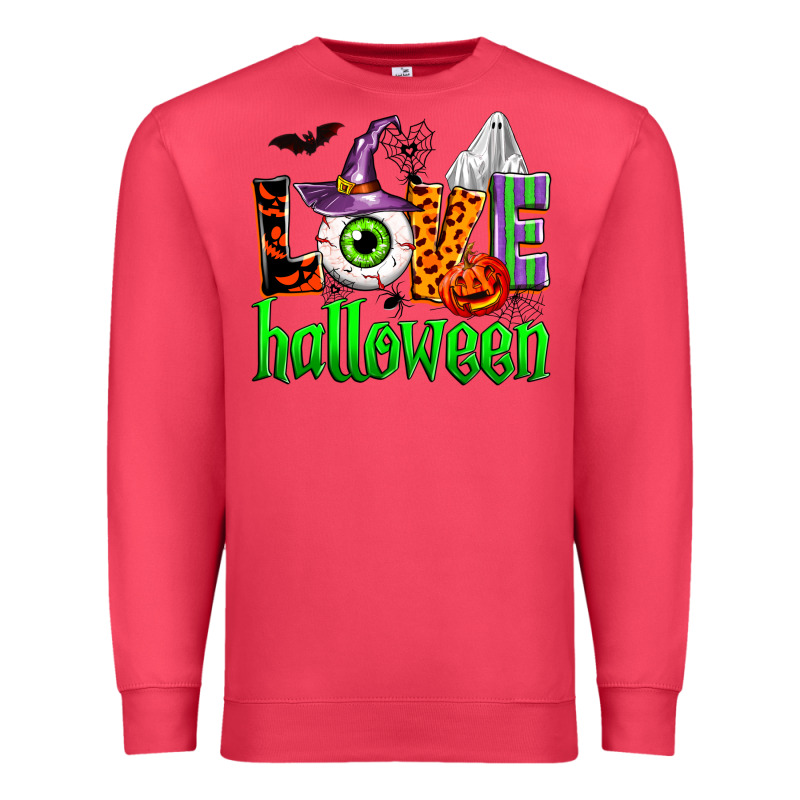 Love Halloween Premium Sweatshirt by Zillion Design Studio | Teevron