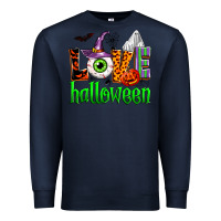 Navy love halloween Premium Sweatshirt - Zillion Design Studio