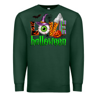 Sports Green love halloween Premium Sweatshirt - Zillion Design Studio