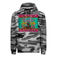 Slate Camo Rottie mom with roses Premium Hoodie - Artiststas