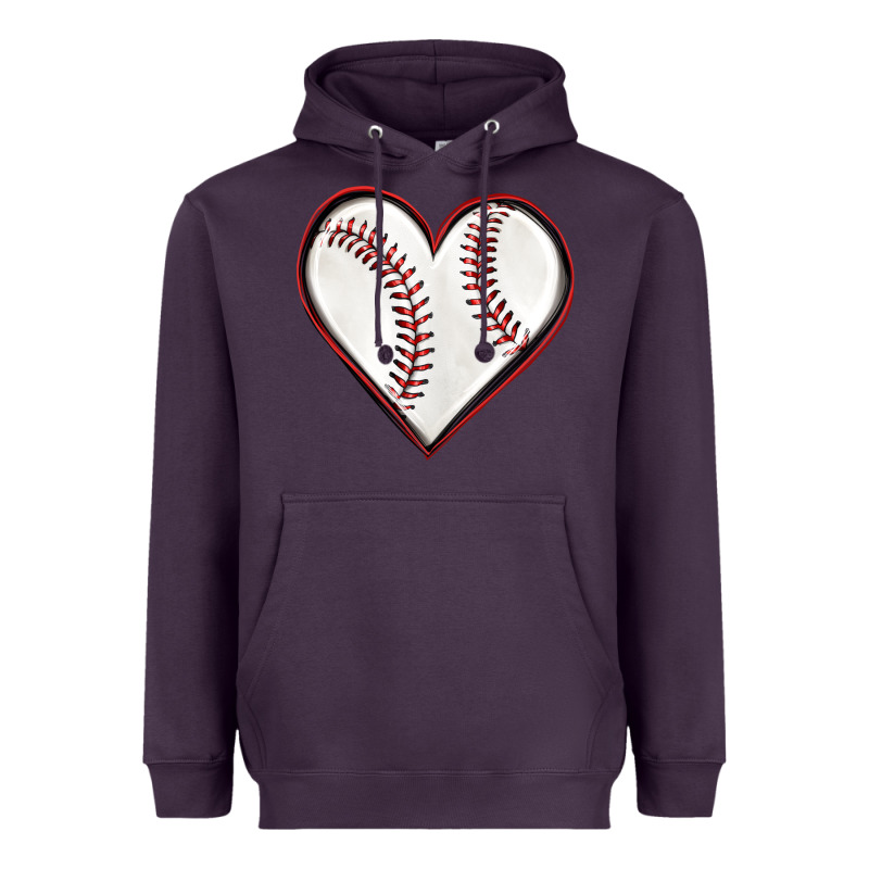 Baseball Heart Heavyweight Hoodie by texasbilliewilder | Teevron