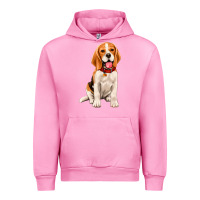 Fuchsia Pink beagle Urban Hoodie - Artiststas