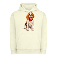 Pigment Pistachio beagle Urban Hoodie - Artiststas