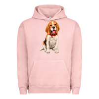 Pigment Salmon beagle Urban Hoodie - Artiststas