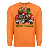Carrot merry christmas truck Premium Sweatshirt - RanaPortraitStore