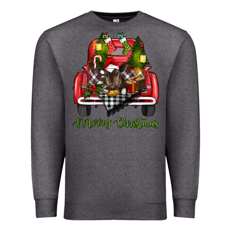 Merry Christmas Truck Premium Sweatshirt by RanaPortraitStore | Teevron