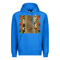 True Royal western serape cowhide Premium Hoodie - Jasminsmagicworld