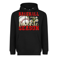 Black baseball is my favorite season Heavyweight Hoodie - texasbilliewilder