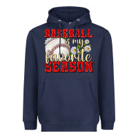 Navy baseball is my favorite season Heavyweight Hoodie - texasbilliewilder