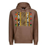Chestnut western serape cowhide Premium Hoodie - Jasminsmagicworld