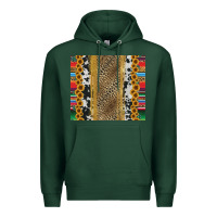 Sports Green western serape cowhide Premium Hoodie - Jasminsmagicworld