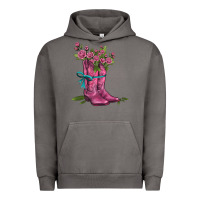 Pigment Tornado valentines day western boots and roses Urban Hoodie - AdoDesignShop