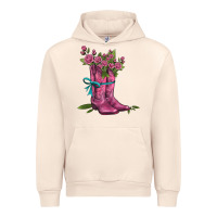 Sandshell valentines day western boots and roses Urban Hoodie - AdoDesignShop