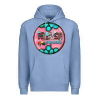 Colony Blue nurse round earrings 3 Premium Hoodie - BundleAndBundleShop