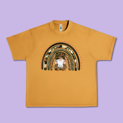 Camouflage Gnomes Rainbow Urban Heavy Tee Designed By Artiststas