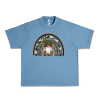 Pebble Blue camouflage gnomes rainbow Urban Heavy Tee - Artiststas
