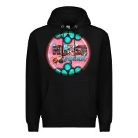 Black nurse round earrings 3 Premium Hoodie - BundleAndBundleShop
