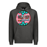 Charcoal Heather nurse round earrings 3 Premium Hoodie - BundleAndBundleShop