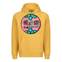 Mustard nurse round earrings 3 Premium Hoodie - BundleAndBundleShop
